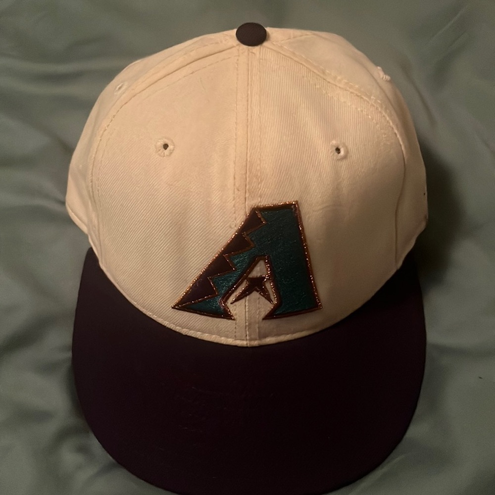 New Era 59Fifty Fitted Hat Arizona Diamondbacks size 7 1/8 used condition